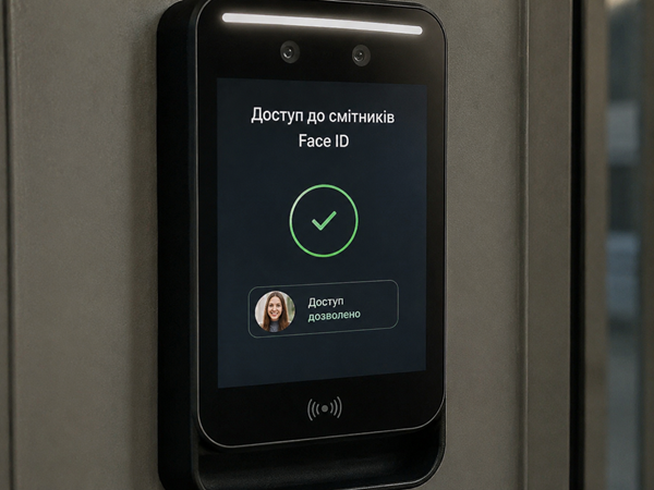 Доступ до смітників Face ID